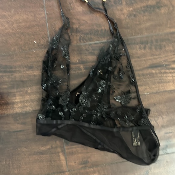 Like New Honey Birdette Whitney Black Playsuit XS - Picture 3 of 5